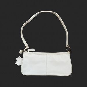 White Giani Bernini mini shoulder bag